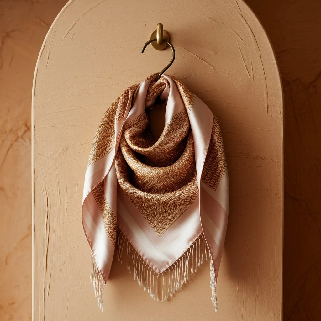 Hand-Woven Silk Scarf